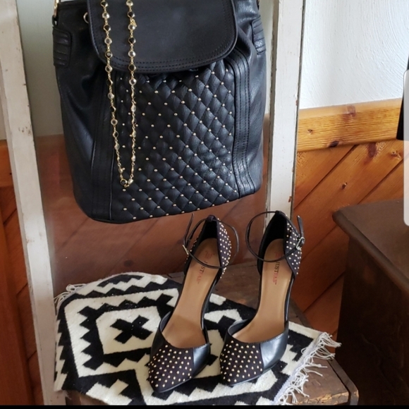 Embellished Black Heels - Picture 8 of 8